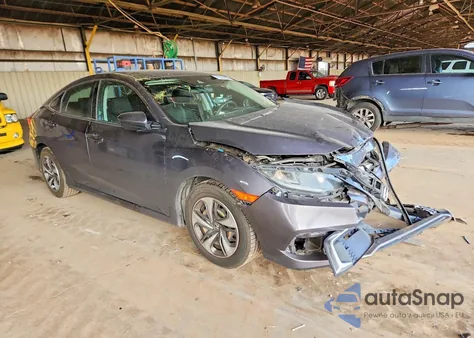 2020 Honda Civic Lx z USA, uszkodzony, nr VIN 19XFC2F69LE210262